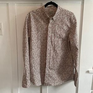 Mens festive print shirt